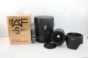 超美品☆ニコン レンズ　（N4017）Nikon AF-S NIKKOR 28-70mm F2.8D ED 箱・ケース入り