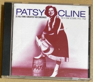 CD★PATSY CLINE 「25 ALL-TIME GREATEST RECORDING - THE 4-STAR SESSIONS 1955-1960」　パッツィ・クライン