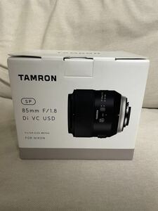 タムロン TAMRON SP 85mm F1.8 Di VC USD F016N 新品未使用 ニコン用 Nikon 