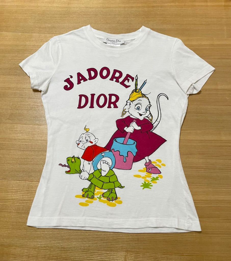 Dior サマーホリデー限定 カートゥーン ドワーフTシャツ 38 ディオール