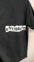 XXXLサイズ-ANTIBRAND/CCｘF-Tシャツ/BLACK-D_画像4