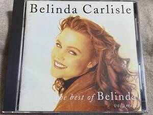 BELINDA CARLISLE - THE BEST OF BELINDA VOL.1 国内初版 日本盤