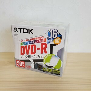 【セール】TDK DVD-R データ用・4.7GB 50枚