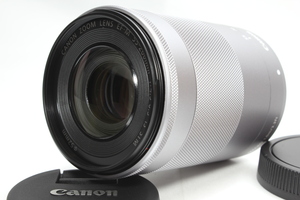 ★極上品★Canon キヤノン EF-M 55-200mm IS STM レンズ シルバー★送料無料
