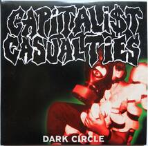 【1999年5”ピクチャーディスク/USパワーヴァイオレンスレジェンド/特価盤】CAPITALIST CASUALTIES / Dark Circle_画像1