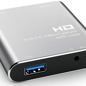 【4k60fps】Chilison HDMI キャプチャーボード USB3.0