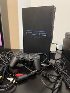 プレイステーション2 (SONY SCPH-18000) 本体と付属品