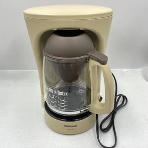 【送料無料】 National 浄水 コーヒーメーカー ハーベストイエロー NC-F33-Y ドリッパー 現状品