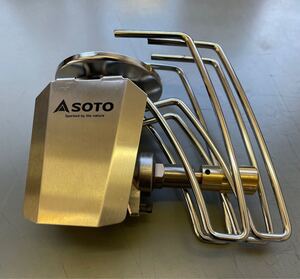 SOTO ST 310用 真鍮製ガス調節ノブ麻婆'sスロットル