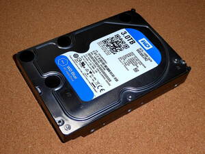 美品 3.5インチ 3TB ハードディスク 低電力 低発熱 静穏 WD30EZRZ WESTERN DIGITAL HDD WD Blue SATA600 5400rpm ウエスタンデジタル H25