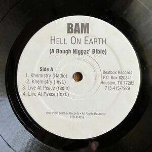 ○【12インチ】BAM / Hell On Earth (A Rough Niggaz' Bible) / アングラ