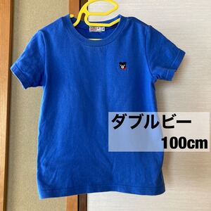 ミキハウス 半袖Tシャツ ダブルビー100cm