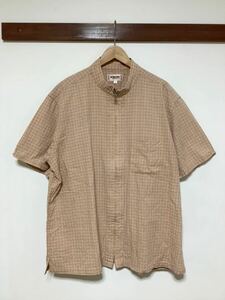 ゆ969 McGREGOR マックレガー ジップアップ 半袖シャツ 3L