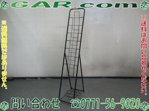 ya83 pamphlet rack catalog rack 1 row 6 step folding store office work place storage Kyoto pickup welcome!