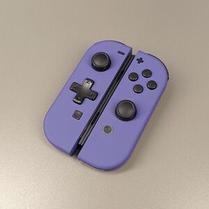 《ジョイコン》Switch Joy-Con(L)(R) カスタム(すみれ色・青紫)ユーズド メンテナンス品