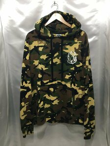 Billionaire Boys Club ビリオネアボーイズクラブ RAFTS HOODIE クラフツ フーディ カモフラ柄プルオーバーパーカー サイズL