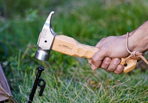 高品質 ペグハンマー キャンプハンマー テント キャンプ アウトドア 真鍮