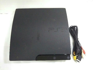 箱・説明書なし 動作確認済 付属品欠品 PlayStation3:チャコール・ブラック(320GB)(CECH3000B) プレイステーション ソニー 本体 AVケーブル