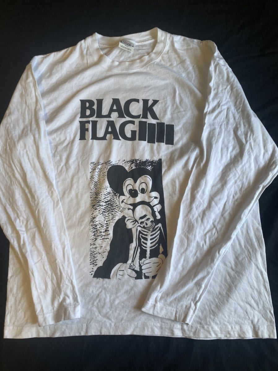 BLACK FLAG Tシャツ USA ヴィンテージ ミッキー 野村訓市 発禁 | BLACK