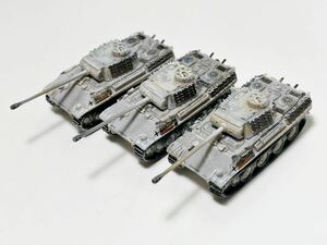 1/144 童友社 マイクロアーマー 第2弾 ドイツ パンサーG型 中期型 第1SS戦車連隊 ×3