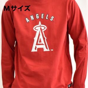 エンゼルス Mサイズ シャツ 赤 Angels 大谷翔平