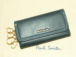 PWU580* new goods regular * Paul Smith popular en Boss W stitch key case 