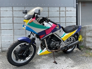 VT250F MC08 エンジン始動 書類あり ホンダ V型250ccネイキッド