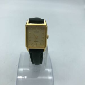 ORIENT オリエント 腕時計 E455F9-40 レディース ゴールド 動作品