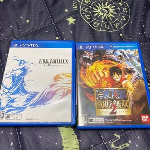 【箱のみ】 ファイナルファンタジーX HD Remaster + ワンピース 海賊無双2