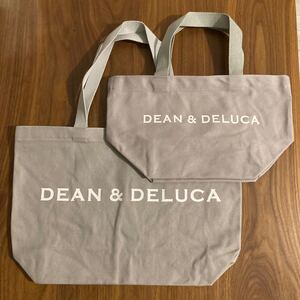 《新品》DEAN&DELUCA ディーン&デルーカ トートバック グレー サイズ違い 2種