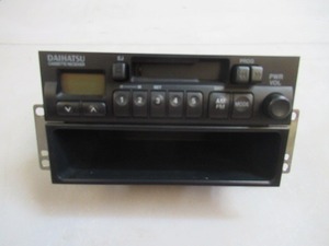 ハイゼット S320V オーディオ ラジオ AM FM カセット デッキ 純正 15248伊T