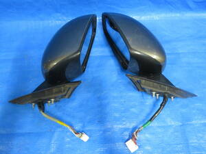 BY154 operation OK Nissan PY50 Y50 Fuga door mirror / side mirror / left right set / original silver group 