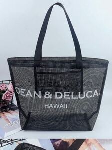 新品★DEAN&DELUCAメッシュトートバッグ ブラック