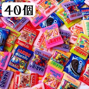お菓子パッケージデコパーツ 40個セット ハンドメイドカボション