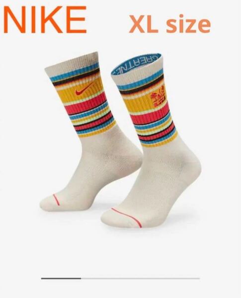 【新品】Nike Elite LBJ Crew Socks XL size