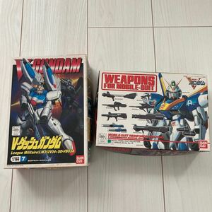 Vガンダム（1/144スケール No.7機動戦士V-ダッシュガンダム・No.14武器セット1/144スケール　２個セット）