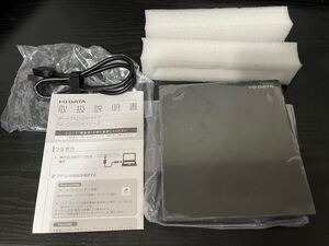 EX-DVD04K アイオーデータ 外付け DVDドライブ 薄型 ポータブル USB3.2 Gen1