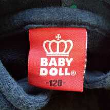 BABYDOLL キッズ長袖パーカー120 サイズ 140 フルジップパーカー _画像9