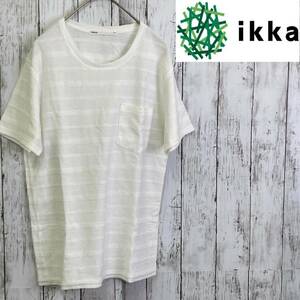 IKKA★イッカ★半袖 ポケットTシャツ★サイズS　7-74　