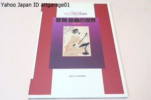 江戸の音楽・百花繚乱・歌舞・音曲の世界・浮世絵展/襲藏作品の中から歌舞・音曲に関する浮世絵を精選し部門別に分けて一堂に展示