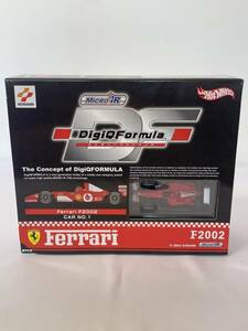 未開封 KONAMI コナミ DigiQ Formula デジキューフォーミュラ 2002 Ferrari フェラーリ F2002 NO.1 ラジコン