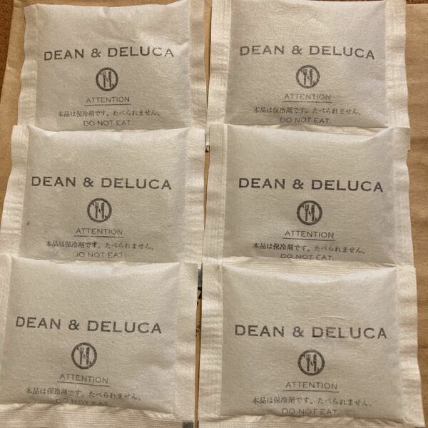 ディーンアンドデルーカ　DEAN & DELUCA 保冷剤　6個セット