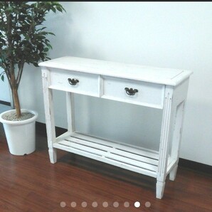 【 IKEA プレイテーブル♪北欧アンティーク♪木製ヴィンテージ風テーブル.:*☆送料無料♪】