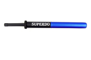 Superdo 本格的 チャンバラ ソフト剣 ソフトチャンバラ 殺陣 剣道 フェンシングの練習に 70cm 青色