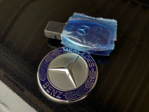 ☆Mercedes メルセデスベンツ 正規 スペアキー スマートキー キーホルダー キーリング 新品未使用品☆