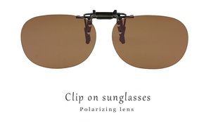  new goods clip-on sunglasses polarized light sunglasses pn-15b glasses . install tip-up clip-on polarizing lens aru Goss oval 