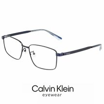 新品 メンズ カルバンクライン メガネ ck21139a-438 calvin klein 眼鏡 ck21139a スクエア 型 めがね カルバン・クライン チタン メタル_画像1