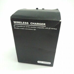 ★SALE★ 急速ワイヤレス充電器 K9 Micro USB Type-C ブラック 110g LEDランプ付き 07 00208