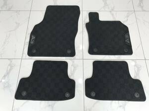  original Audi A3 right H floor mat 4 point set luggage net attaching control N0826