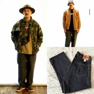 【即決】20SS テンダーロイン DENIM PNT BLACK デニム ブラック ウォッシュ